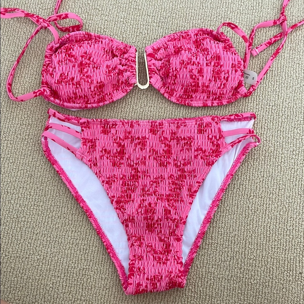 Vibrant Pink Bikini Set